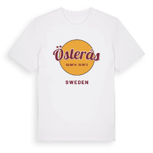 Österås cirkel t-shirt – ekologisk bomull t-shirt från Pinshirt