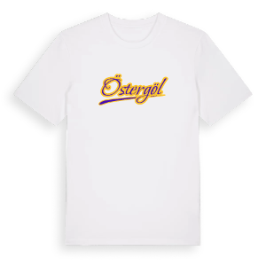 Östergöl baseball t-shirt – ekologisk bomull t-shirt från Pinshirt