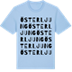 Blue Soul t-shirt med Österljung ordlek t-shirt