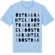 Blue Soul t-shirt med Östra Brantelid ordlek t-shirt