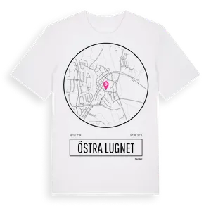 Östra Lugnet t-shirt – ekologisk bomull t-shirt från Pinshirt