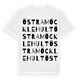 Östra Möcklehult ordlek t-shirt
