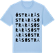 Blue Soul t-shirt med Östra Rås ordlek t-shirt