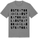 Mid Heather Gray t-shirt med Östra Toramåla ordlek t-shirt