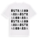 Östrabodarna ordlek t-shirt