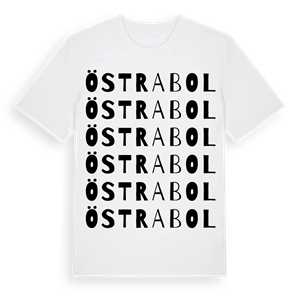 Östrabol ordlek t-shirt – ekologisk bomull t-shirt från Pinshirt