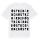 Östregården ordlek t-shirt