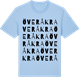 Blue Soul t-shirt med Överåkra ordlek t-shirt