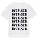 White t-shirt med Överåsen ordlek t-shirt