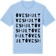 Blue Soul t-shirt med Öveshult ordlek t-shirt