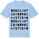 Blue Soul t-shirt med Övre Musteryd ordlek t-shirt