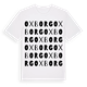 Oxborg ordlek t-shirt