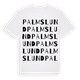 Palmslund ordlek t-shirt