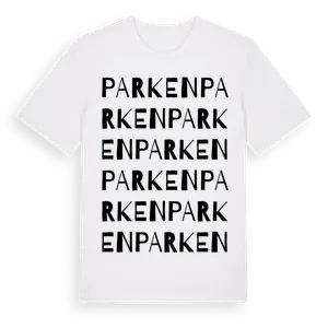 Parken ordlek t-shirt – ekologisk bomull t-shirt från Pinshirt