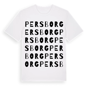 Persborg ordlek t-shirt – ekologisk bomull t-shirt från Pinshirt