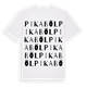 Pikaböl ordlek t-shirt