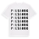 Pilsborg ordlek t-shirt