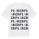 Planen ordlek t-shirt