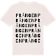 Vintage White t-shirt med Prången ordlek t-shirt
