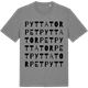 Mid Heather Gray t-shirt med Pyttatorpet ordlek t-shirt