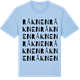 Blue Soul t-shirt med Råknen ordlek t-shirt
