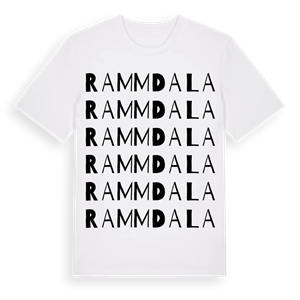 Rammdala ordlek t-shirt – ekologisk bomull t-shirt från Pinshirt