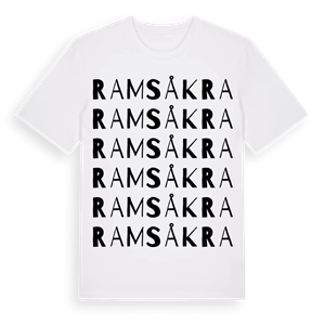 Ramsåkra ordlek t-shirt – ekologisk bomull t-shirt från Pinshirt