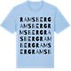 Blue Soul t-shirt med Ramsberg ordlek t-shirt