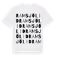 Ramsjölid ordlek t-shirt