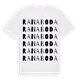 Ranaboda ordlek t-shirt