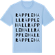 Blue Soul t-shirt med Rapplehall ordlek t-shirt