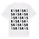 Rås ordlek t-shirt