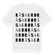 Råsabro ordlek t-shirt