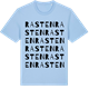 Blue Soul t-shirt med Rasten ordlek t-shirt