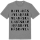 Mid Heather Gray t-shirt med Ravlanäs ordlek t-shirt