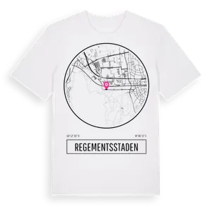 Regementsstaden t-shirt – ekologisk bomull t-shirt från Pinshirt