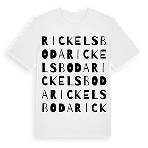 Rickelsboda ordlek t-shirt – ekologisk bomull t-shirt från Pinshirt