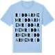 Blue Soul t-shirt med Riddarhem ordlek t-shirt