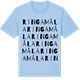 Blue Soul t-shirt med Ringamåla ordlek t-shirt