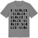 Mid Heather Gray t-shirt med Risböke ordlek t-shirt
