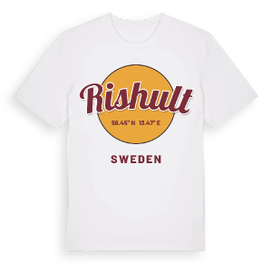 Rishult cirkel t-shirt – ekologisk bomull t-shirt från Pinshirt