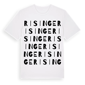 Risinge ordlek t-shirt – ekologisk bomull t-shirt från Pinshirt