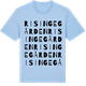 Blue Soul t-shirt med Risingegården ordlek t-shirt