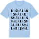Blue Soul t-shirt med Rismåla ordlek t-shirt