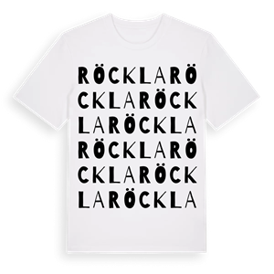 Röckla ordlek t-shirt – ekologisk bomull t-shirt från Pinshirt