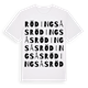 Rödingsås ordlek t-shirt