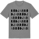 Mid Heather Gray t-shirt med Rödjan ordlek t-shirt