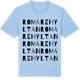 Blue Soul t-shirt med Romarehyltan ordlek t-shirt