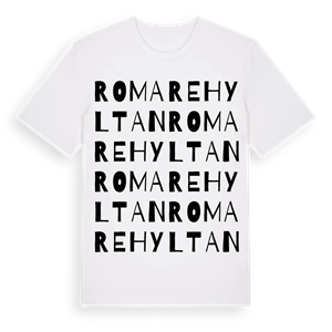 Romarehyltan ordlek t-shirt – ekologisk bomull t-shirt från Pinshirt