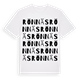 Rönnäs ordlek t-shirt